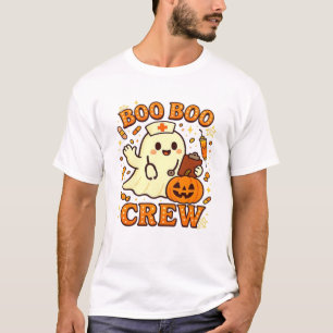 Boo Boo Crew Krankenschwester Lustiger Halloween-G T-Shirt