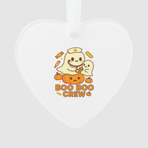 Boo Boo Crew Krankenschwester Lustiges Halloween-G Ornament