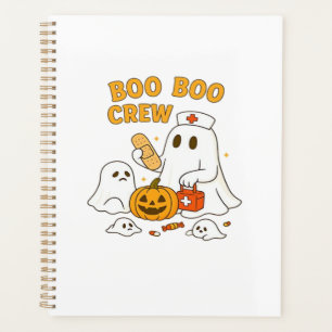 Boo Boo Crew Krankenschwester Lustiges Halloween-G Planer