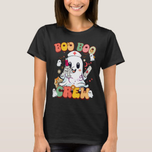 Boo Boo Crew Krankenschwestern Lustiger Geist Kran T-Shirt
