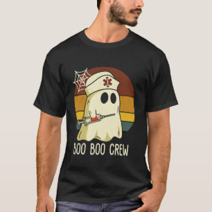 Boo Boo Crew Lustige Halloween-Krankenschwester Ge T-Shirt