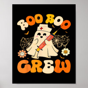 Boo Boo Crew Lustiger Geist für Krankenschwester,  Poster