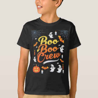 Boo Boo Crew Niedlich Halloween Ghost Trick oder T T-Shirt