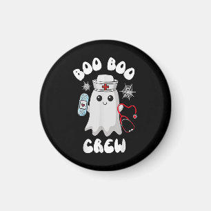 Boo Boo Crew Niedlich Nurse Ghost Funny Halloween Magnet