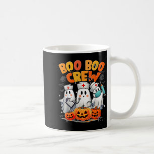 Boo Boo Crew Nurse Ghost Halloween Kostüme Männer Kaffeetasse