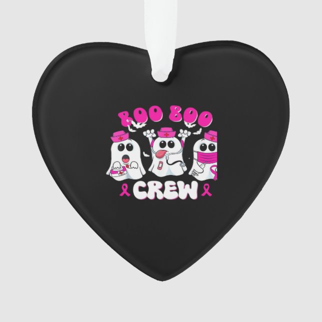 Boo Boo Crew Nurse Halloween Costume Ghost Breast  (devant)