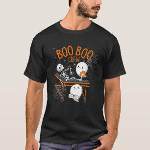 Boo Boo Crew Nurse Halloween Kostüm Halloween Nig T-Shirt