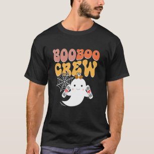 Boo Boo Crew Nurse Halloween Kostümspass T-Shirt