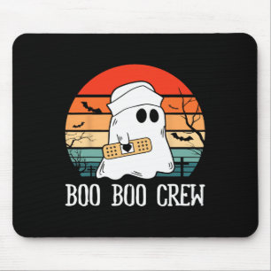 Boo Boo Crew Nurse Halloween Krankenschwester für  Mousepad