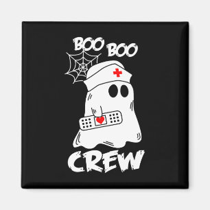 Boo Boo Crew Nurse S Halloween Nurennahrung S for Magnet