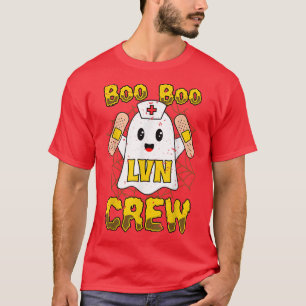 Boo Boo Crew Nurse Shirt Halloween LVN Krankenschw