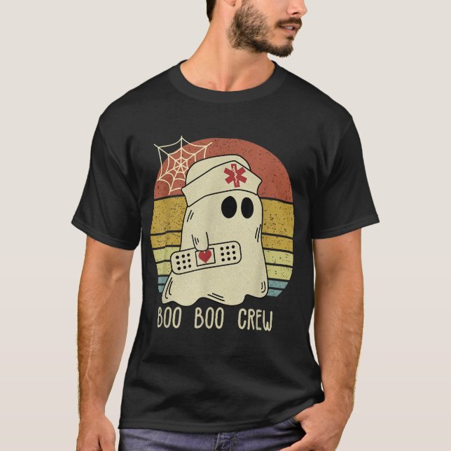 Boo Boo Crew Nurse T-Shirt (Vorderseite)