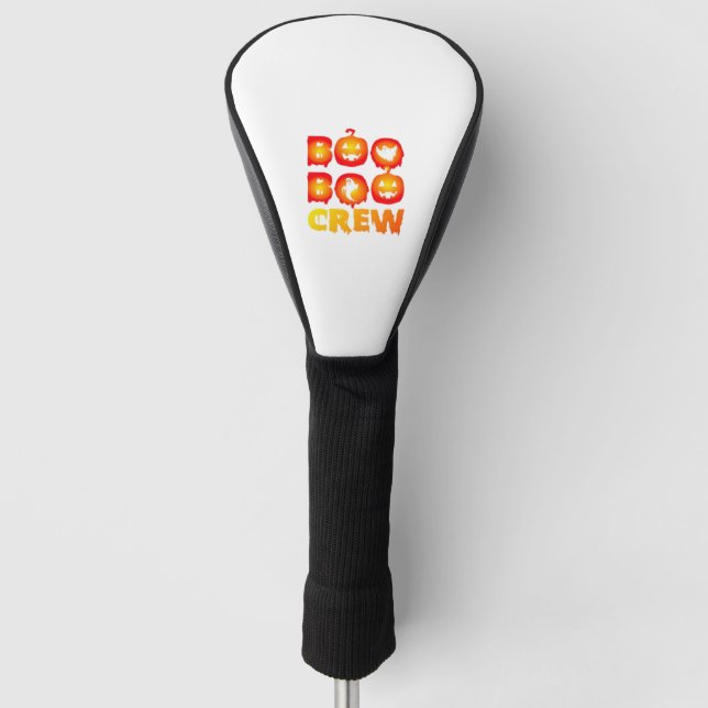 Boo Boo Crew Oversifizierter T - Shirt Golf Headcover (Vorderseite)