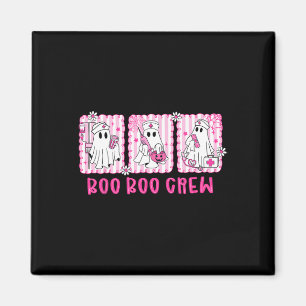 Boo Boo Crew Spooky Season Happy Halloween Funny G Magnet