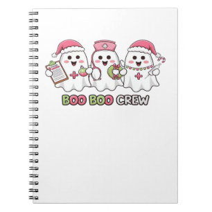 Boo Boo Crew Weihnachten, Geist Krankenschwester O Notizblock