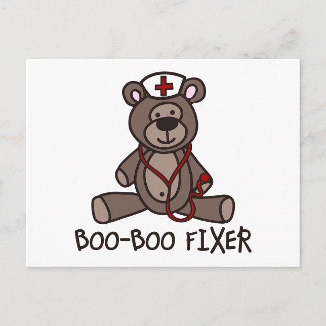 Boo Boo Fixer Postkarte (Vorderseite)