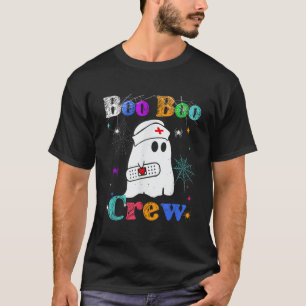 Boo Boo Funny Crew Halloween Doktor Krankenpflege T-Shirt
