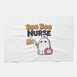 Boo Boo Krankenschwester im Dienst Classic T-Shirt Geschirrtuch