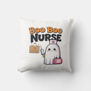 Boo Boo Krankenschwester im Dienst Classic T-Shirt Kissen