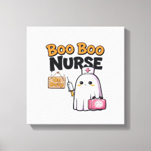 Boo Boo Krankenschwester im Dienst Classic T-Shirt Leinwanddruck
