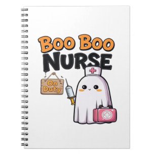 Boo Boo Krankenschwester im Dienst Classic T-Shirt Notizblock