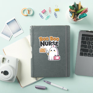 Boo Boo Nurse on Duty Classic T - Shirt Aufkleber