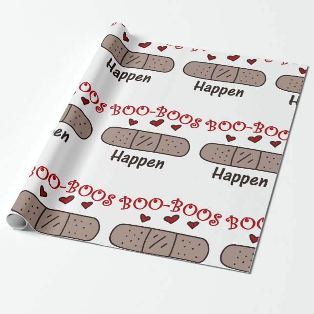 Boo Boos Geschenkpapier (Ungerollt)