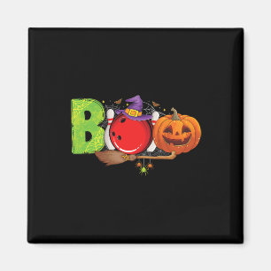 Boo Bowling Byll Pins Liebhaber Bowling Halloween Magnet