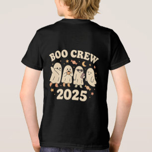 Boo Crew 2025 Trendige Geistertruppe Tri-Blend Shirt