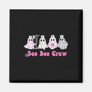 Boo Crew Brustkrebs Ghost Nurse Halloween Magnet