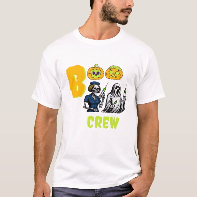 Boo Crew Classic T-Shirt (Vorderseite)