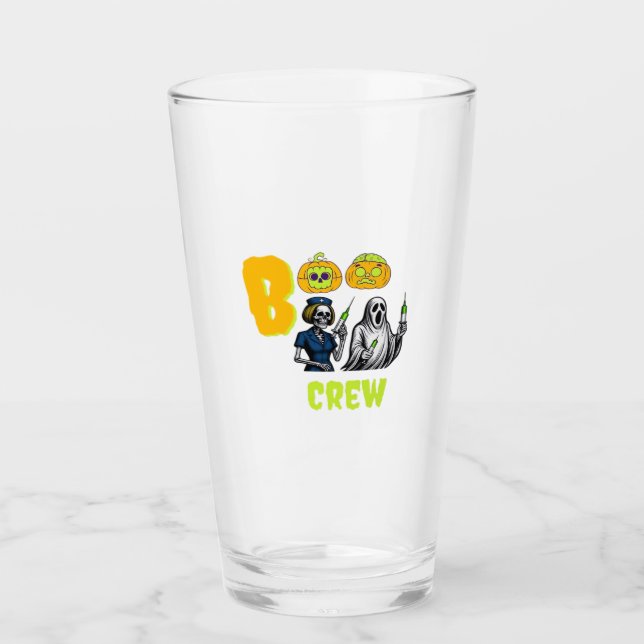 Boo Crew Classic T-Shirt Glas (Vorderseite)