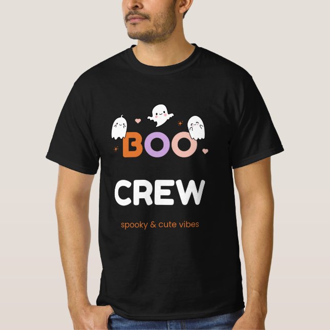 BOO CREW | Cute Halloween Ghosts T-Shirt (Vorderseite)