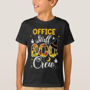 Boo-Crew des Büros lustige Halloween-Matching-Cos T-Shirt