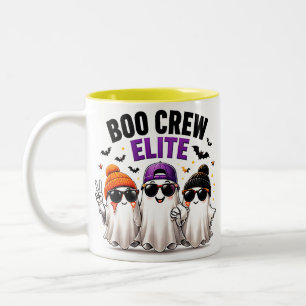 Boo Crew Elite Lustige Geister Freunde Halloween Zweifarbige Tasse