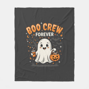 Boo Crew Forever Halloween-Geisterdesign_1 Fleecedecke