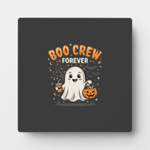 Boo Crew Forever Halloween-Geisterdesign_1 Fotoplatte