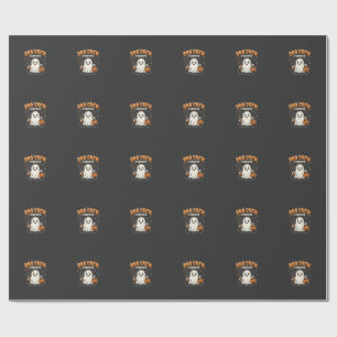 Boo Crew Forever Halloween-Geisterdesign_1 Geschenkpapier