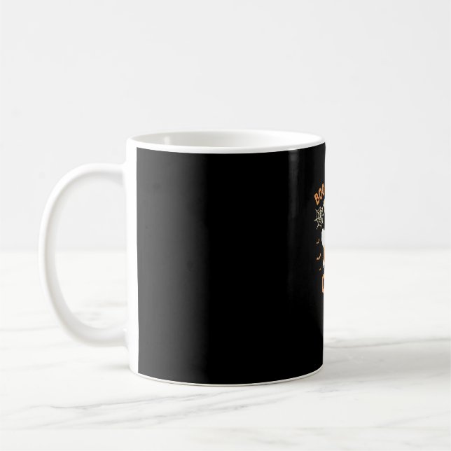 Boo Crew Funny Ghost Spooky Halloween Nurse T-Shir Kaffeetasse (Links)