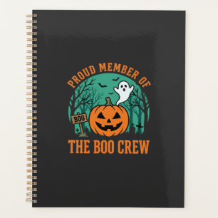 Boo Crew Halloween-Geist-Kürbis-Design_1 Planer