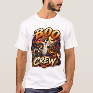 Boo Crew Halloween-Geister T-Shirt