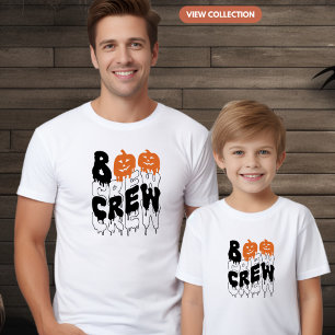 Boo Crew Halloween Passende Familien-Shirts für Ju T-Shirt