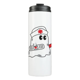 Boo-Crew-Krankenschwester halloween Shirt nurse sh Thermosbecher