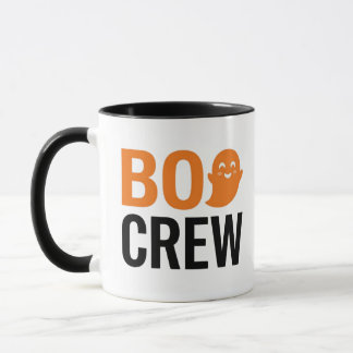 Boo-Crew Lustiger Geist Halloween-Matching-Gruppe Tasse