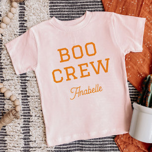 Boo Crew Mit Monogramm Halloween