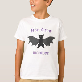 Boo Crew Mitglied Kid's White T-Shirt