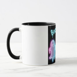 Boo Crew Neon Ghosts Halloween Tasse