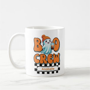 Boo Crew Orange Personalisiert Kaffeetasse