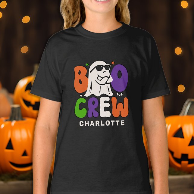BOO-Crew Personalisierte farbenfrohe Matching Hall T-Shirt (Von Creator hochgeladen)