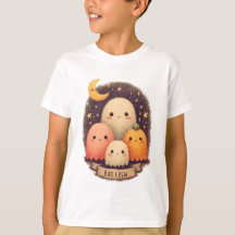 Boo Crew Süße Geister-Familie Halloween T-Shirt